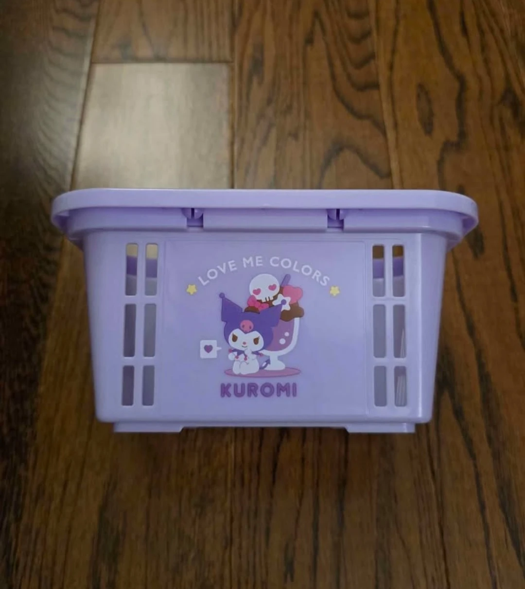 Purple Kuromi Storage Basket