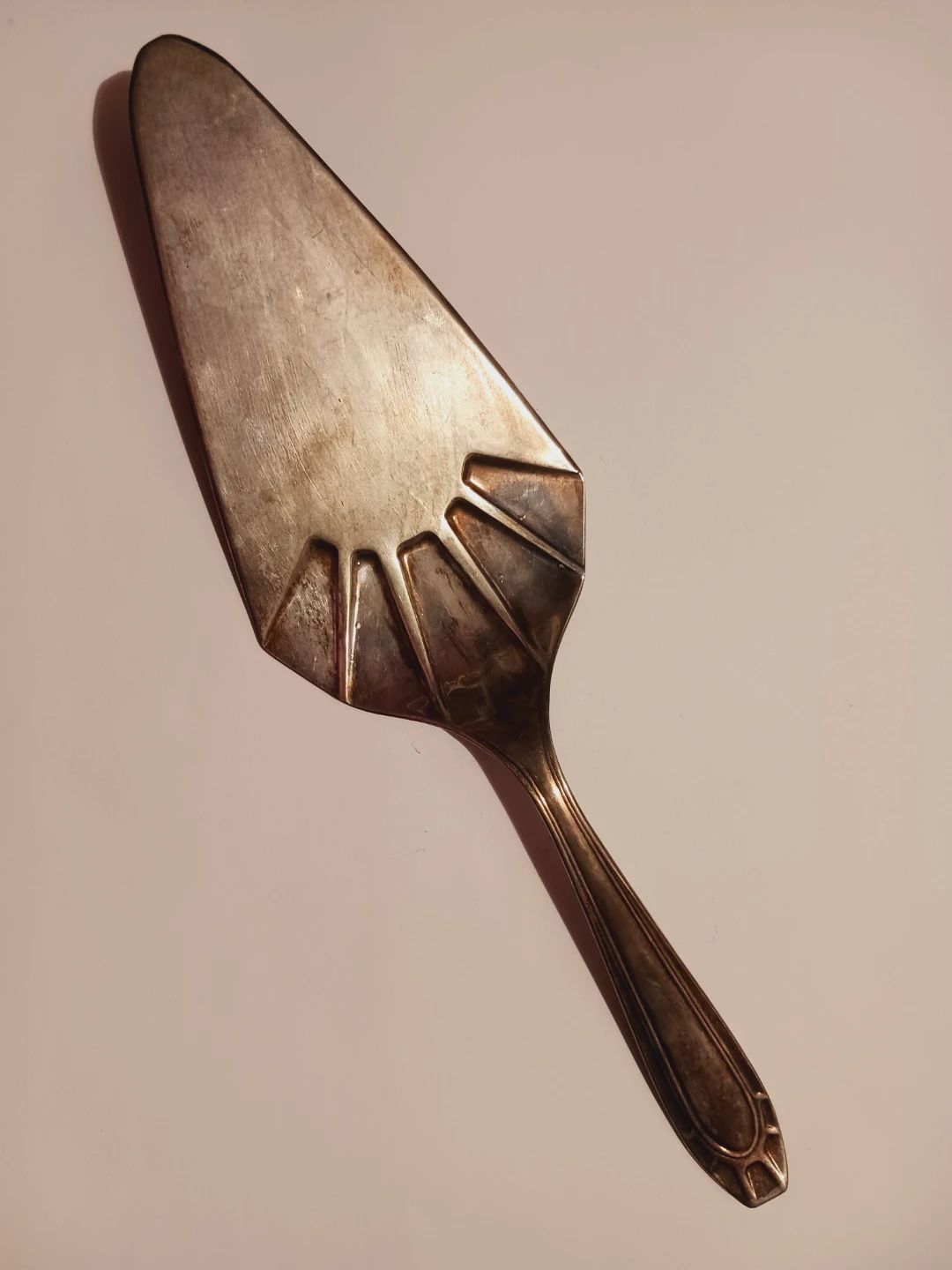 NEIMAN MARCUS ITALY Silver Plated Cake Server - photo 4