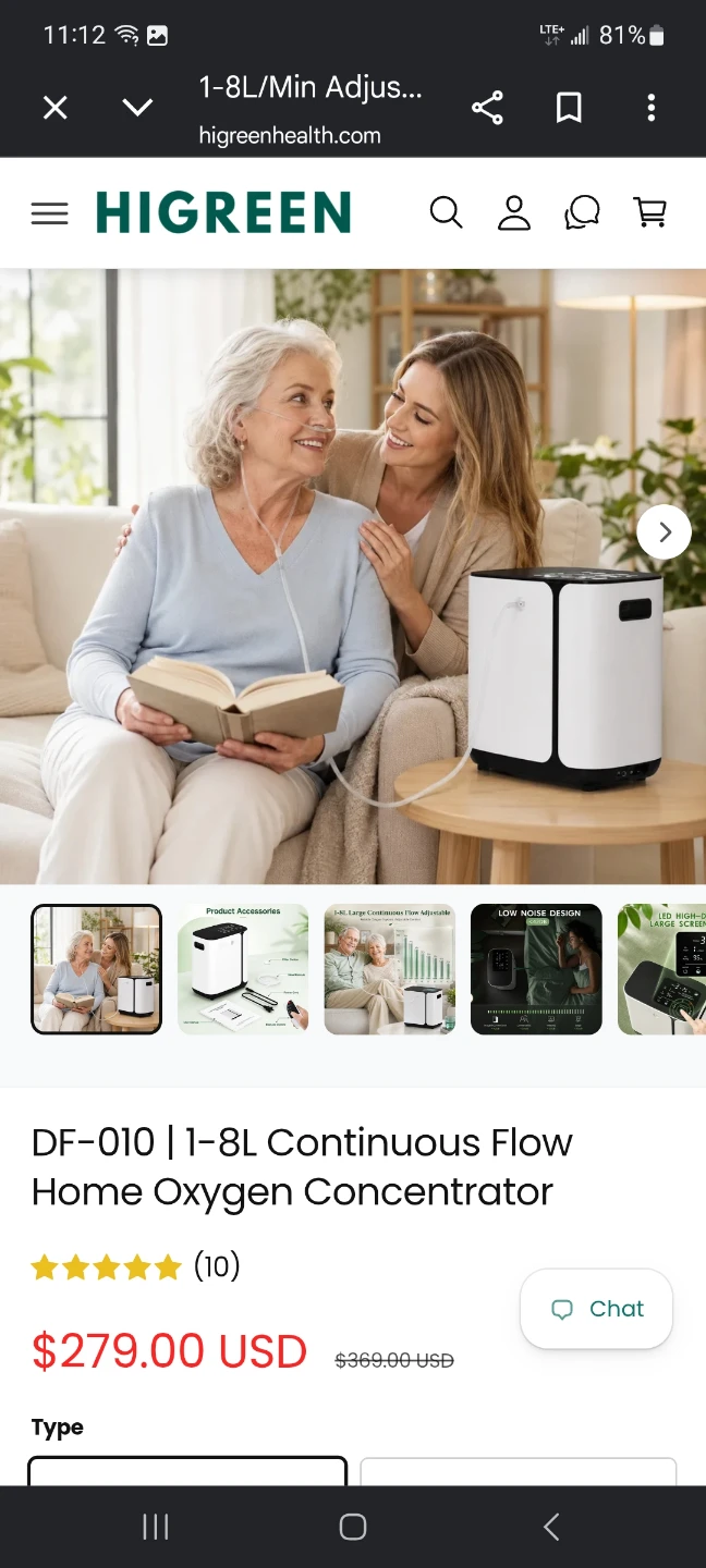 HIGREEN DF-010 Oxygen Concentrator - photo 5