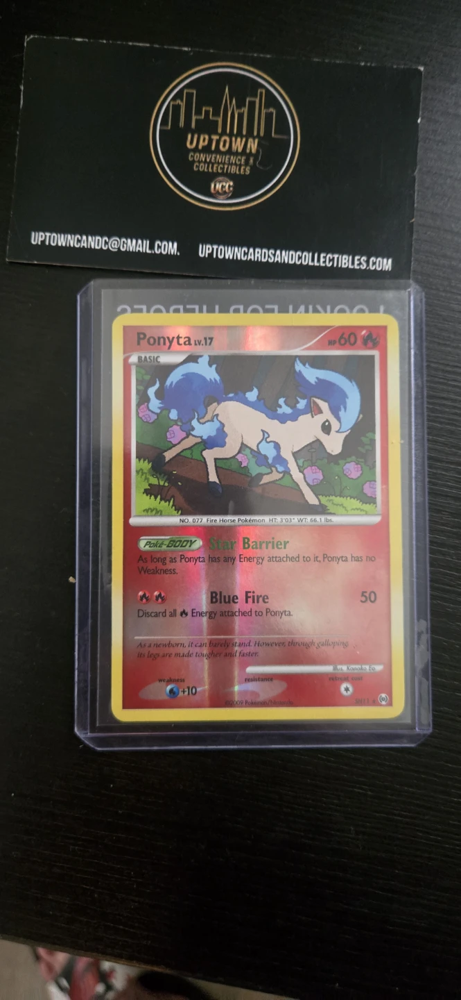 Pokémon Ponyta LV.17 Card
