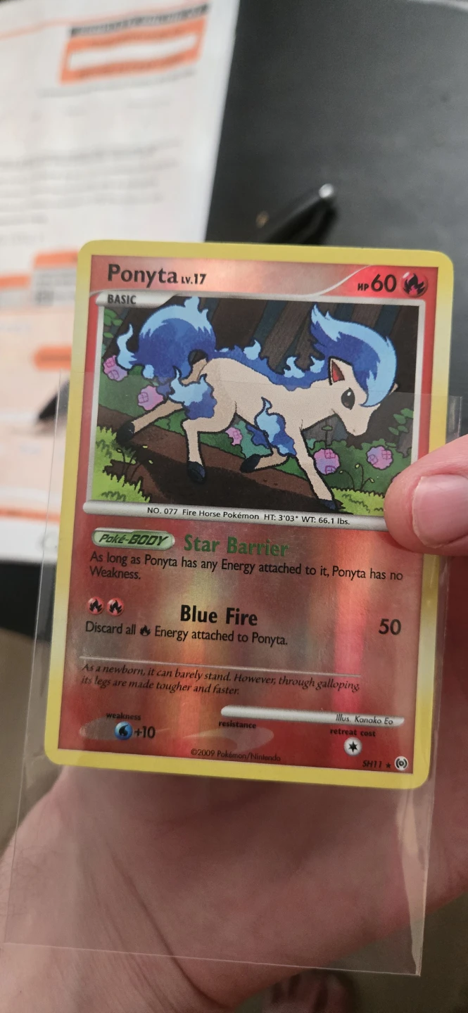 Pokémon Ponyta LV.17 Card - photo 3
