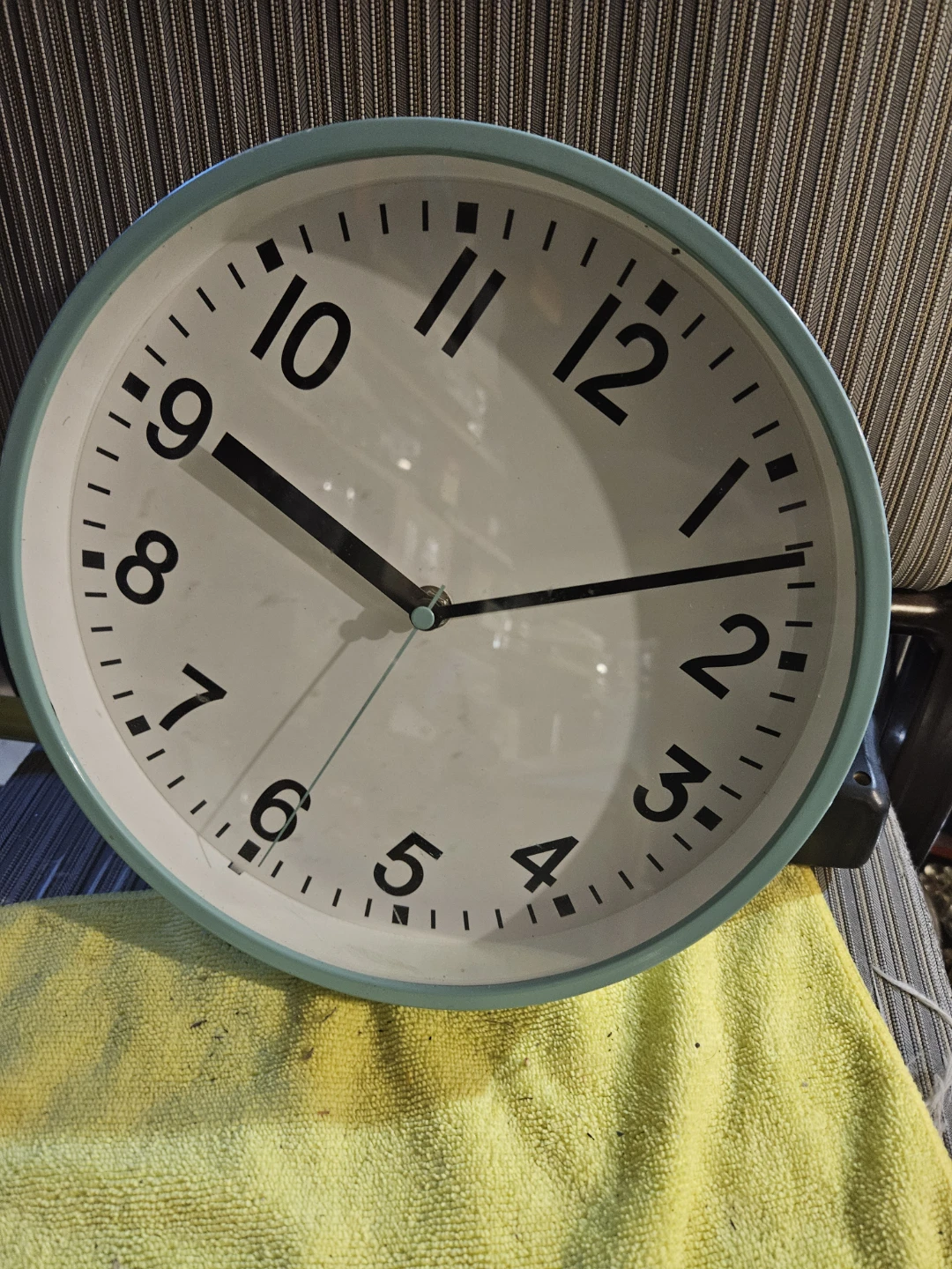 Light Blue Wall Clock - photo 3