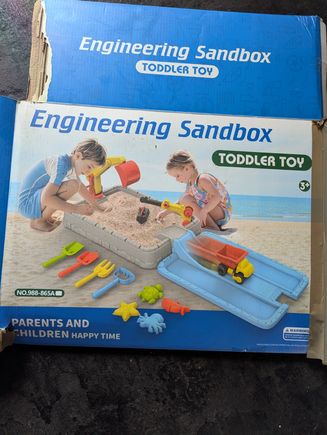 Engineering Sandbox Toddler Toy