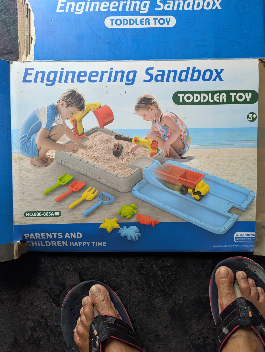 Engineering Sandbox Toddler Toy - photo 2