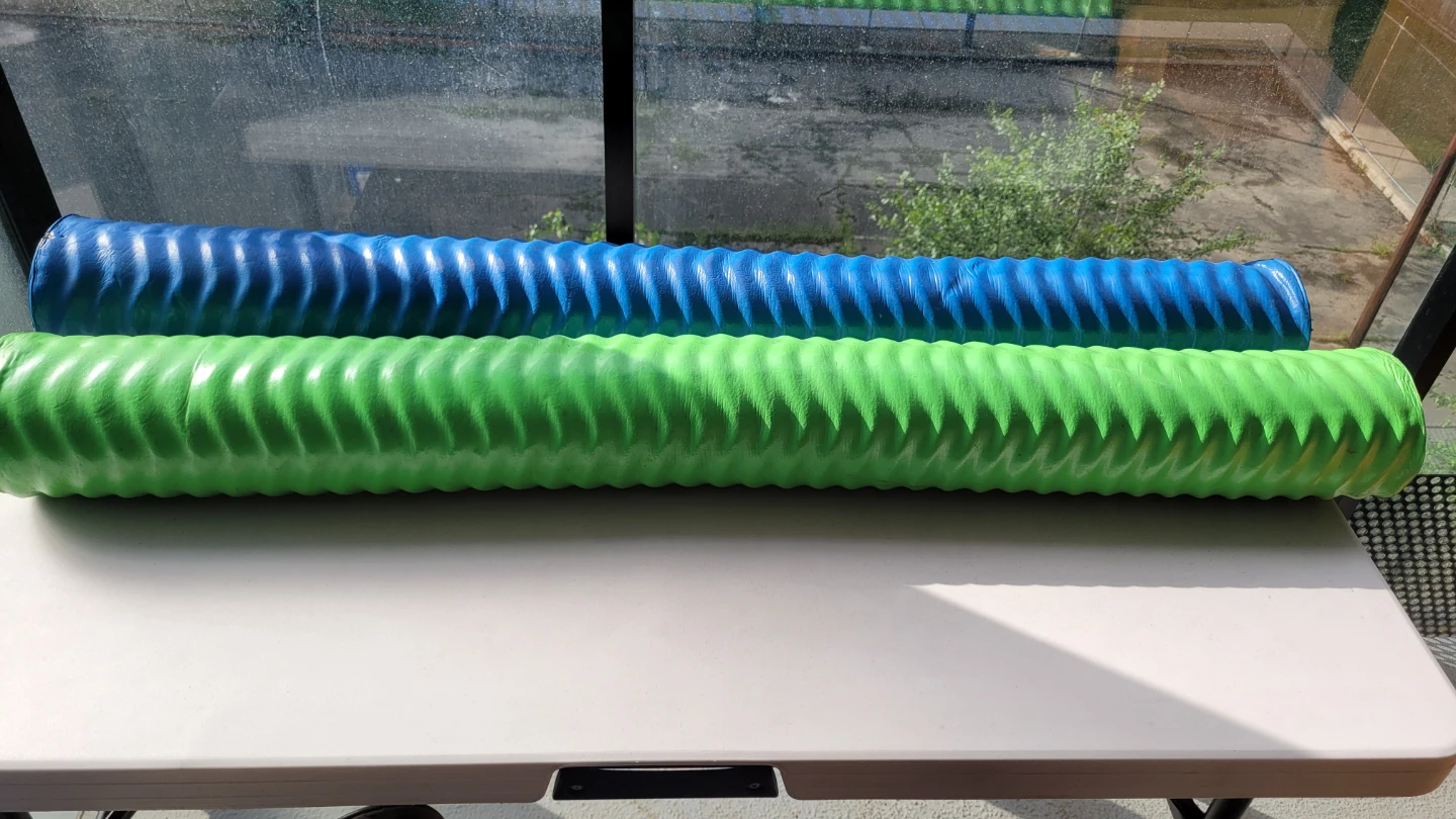 Fluid Floating Pool Noodles - Green and Blue - photo 2