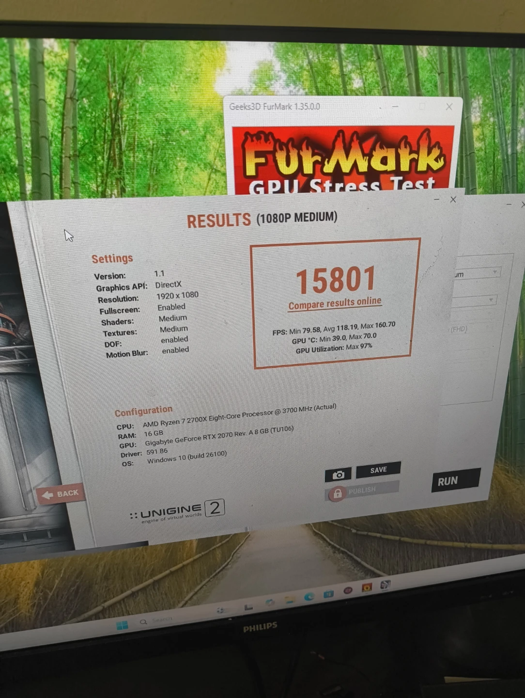 Gaming pc rtx2070 ryzen 7 2700x 1tb 16gb - photo 4