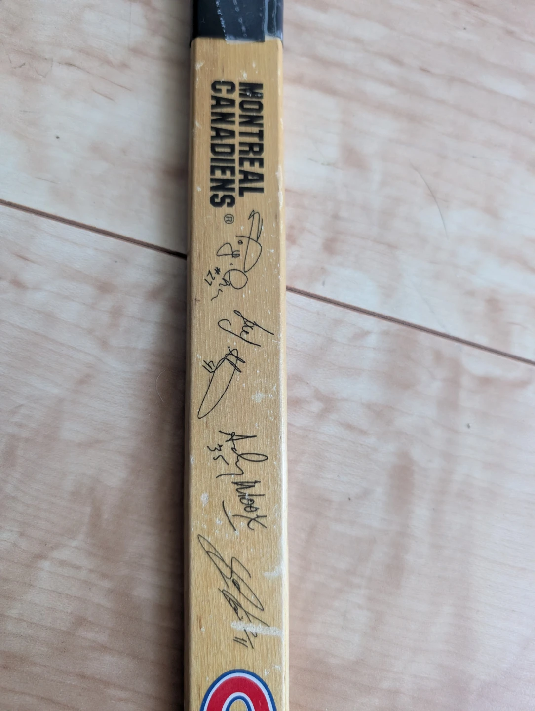 Montreal Canadiens Autographed Special Edition Hockey Stick - photo 2