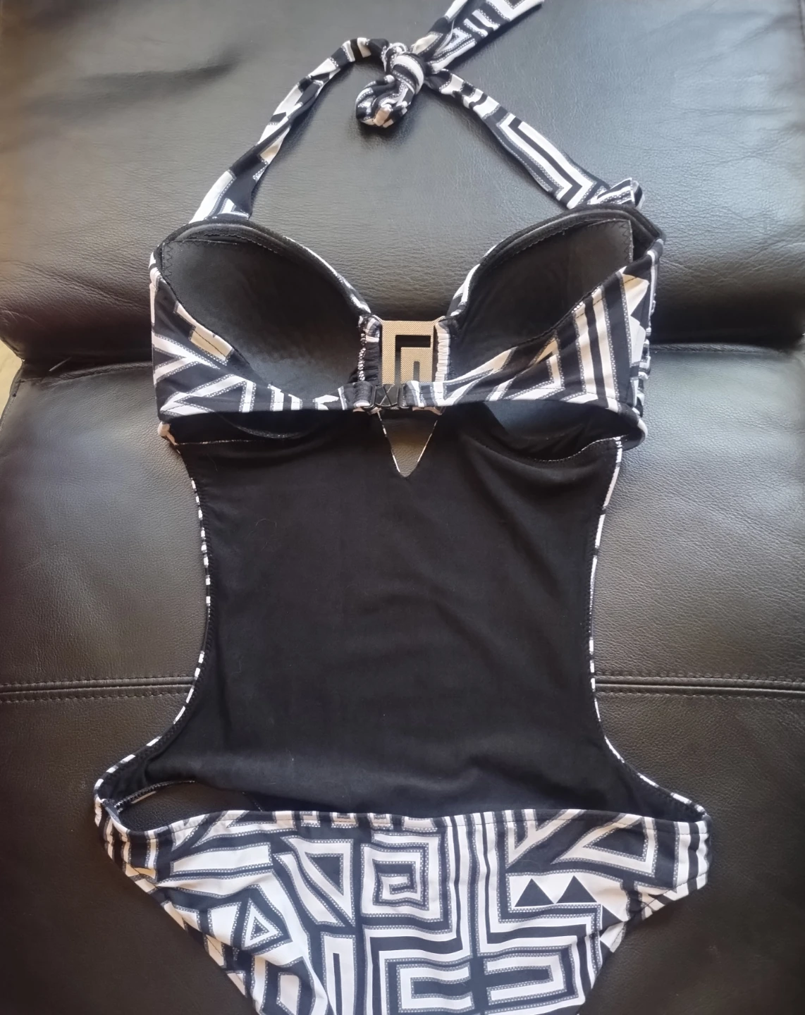 Seafolly Australia One-Piece Backless Swimsuit Size 12 - photo 5