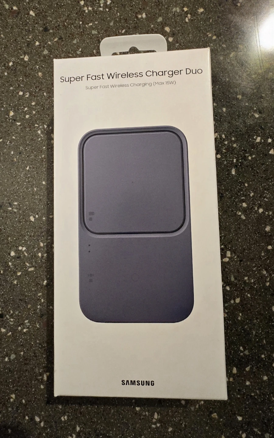 Samsung Super Fast Wireless Charger Duo - Black