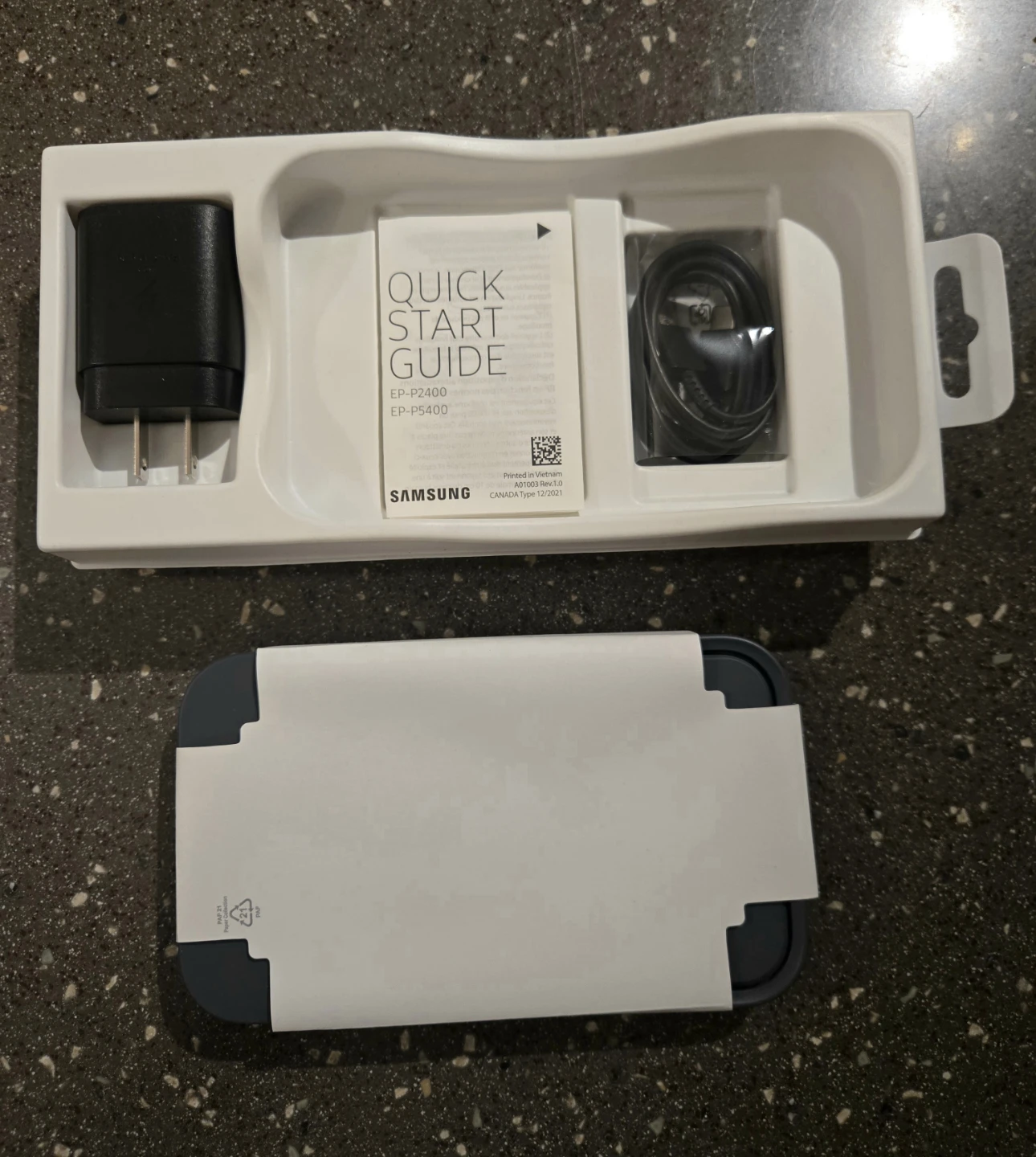Samsung Super Fast Wireless Charger Duo - Black - photo 2