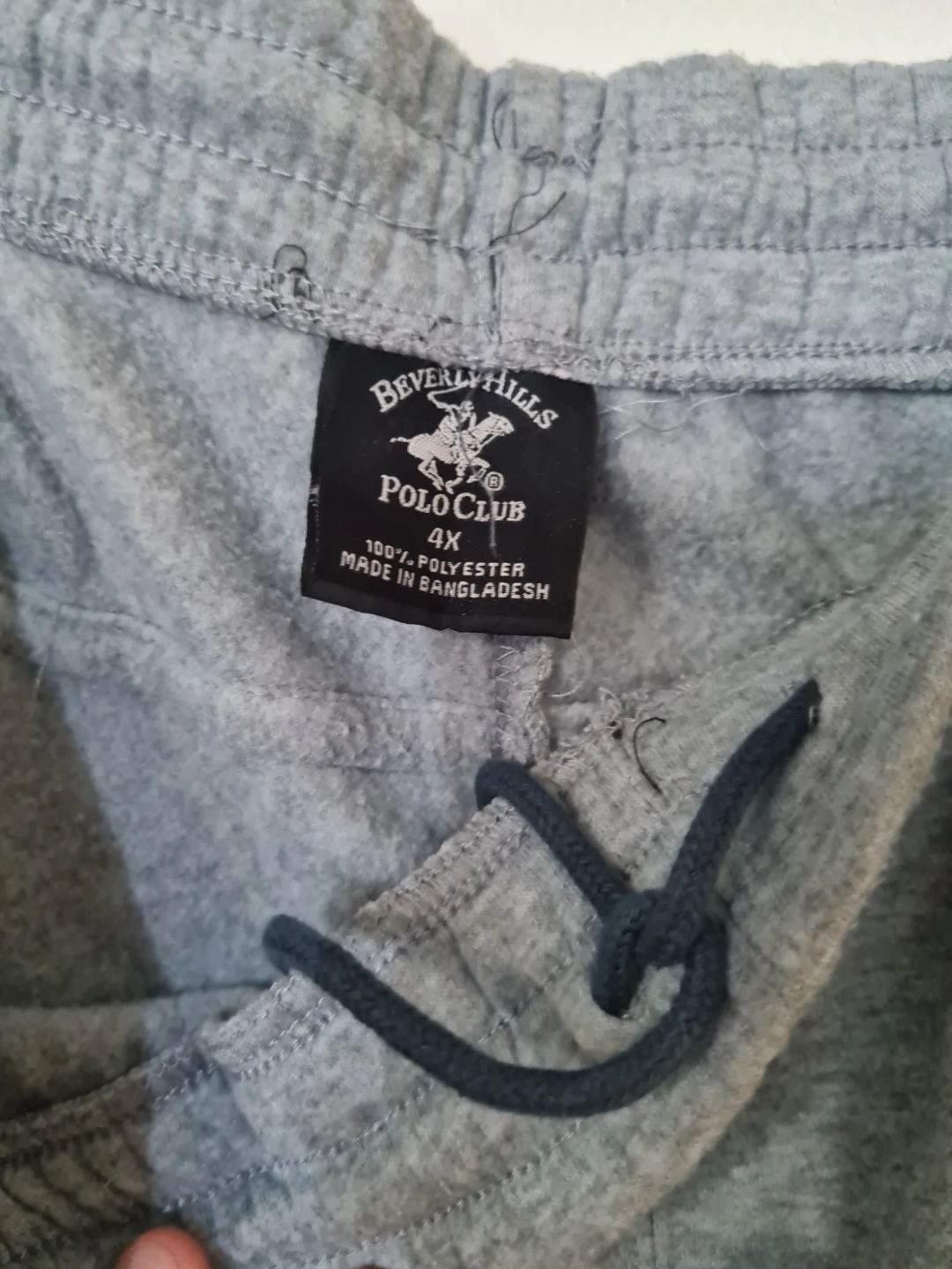 Beverly Hills Polo Club Grey Cargo Sweatpants 4X - photo 2