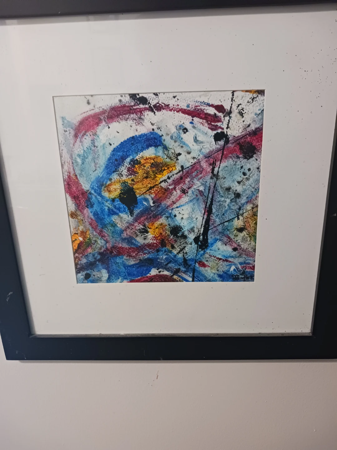 Cosmos 1 painting