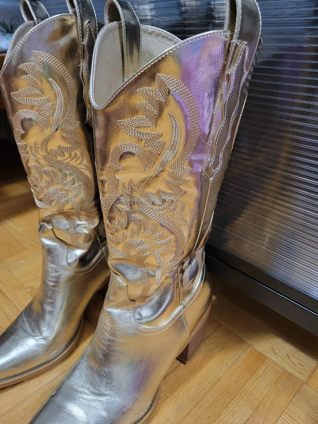 Gold Western Cowboy Boots - photo 2