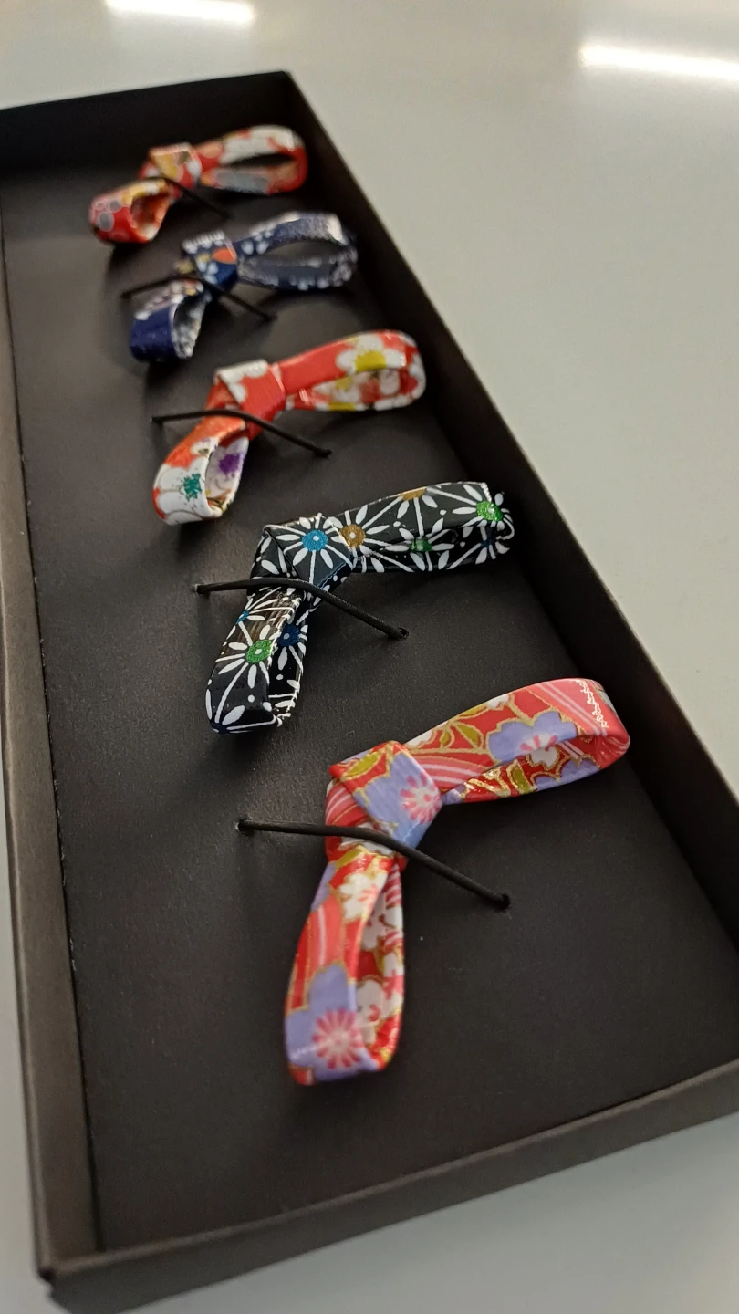 Set of Japanese Style Chopsticks and Holders - photo 3