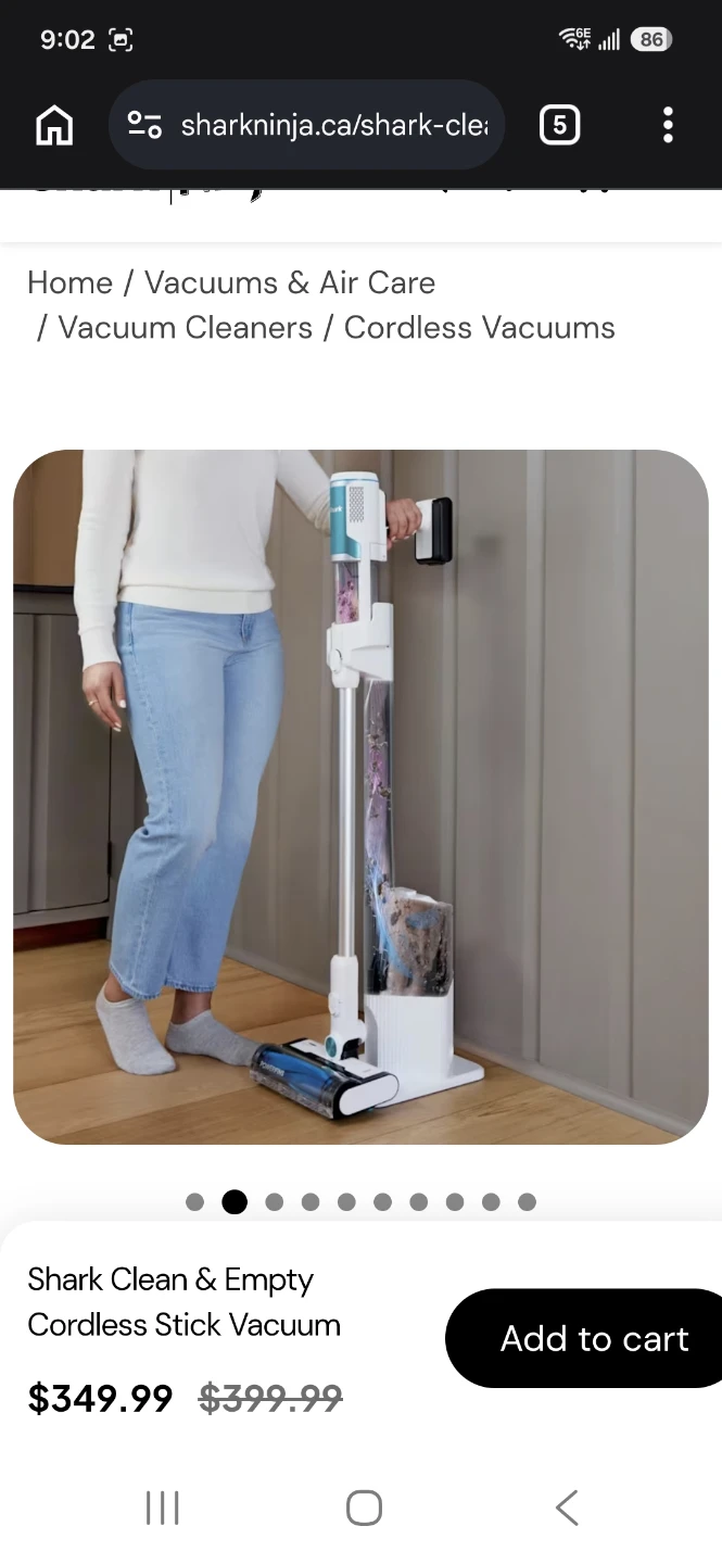 Shark Clean & Empty Cordless Stick Vacuum - photo 3