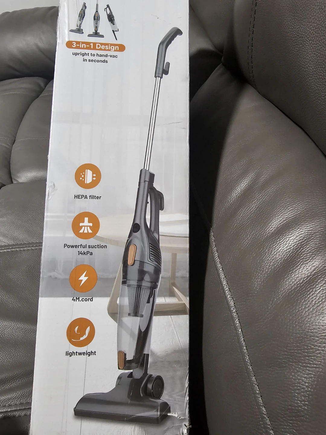 Brand new, 3-in-1 Lightweight Corded Stick Vacuum