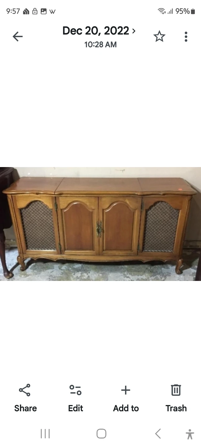 RCA Stereo Console