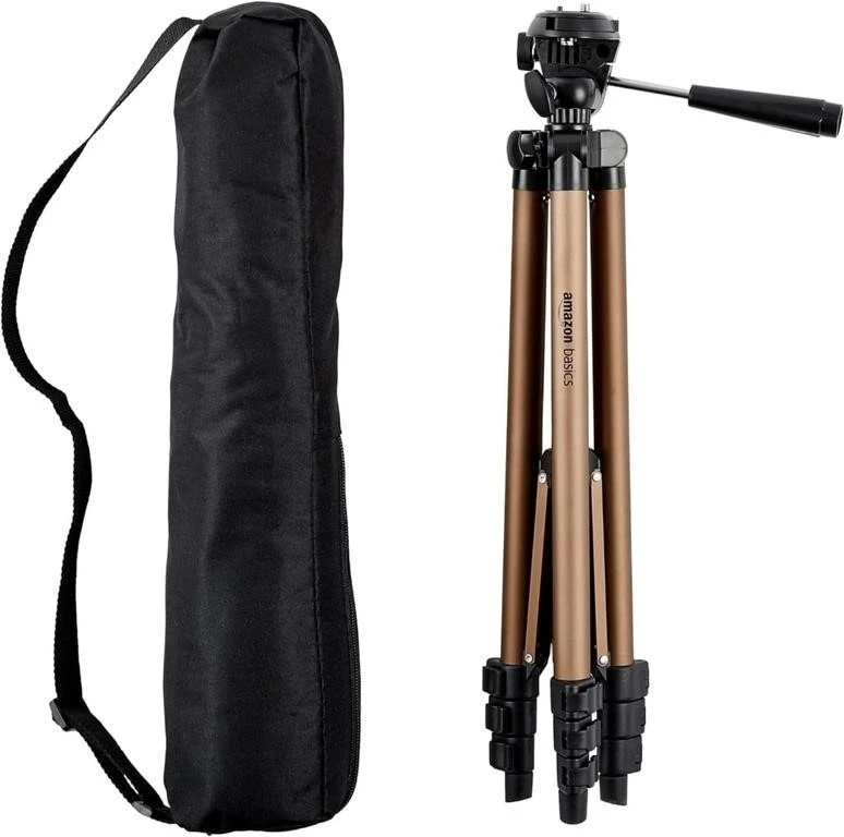 Amazon Basics Lightweight Tripod with Bag