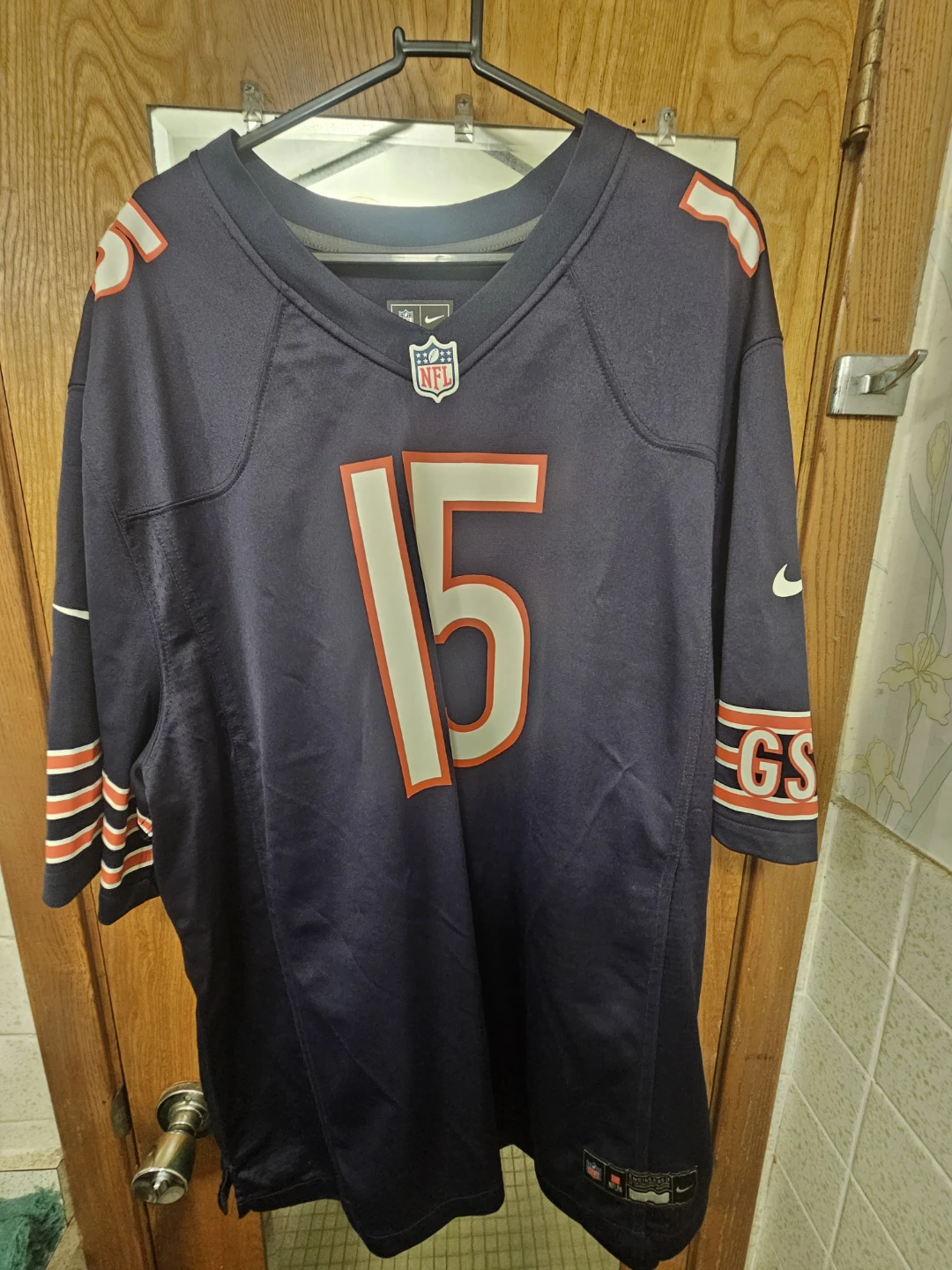 Nike NFL Chicago Bears Odunze #15 Jersey XXL