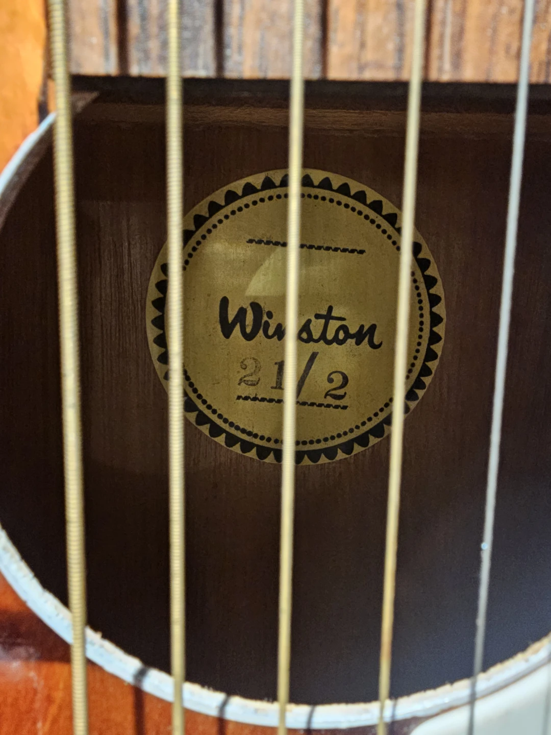 Winston Acoustic guitar - photo 3
