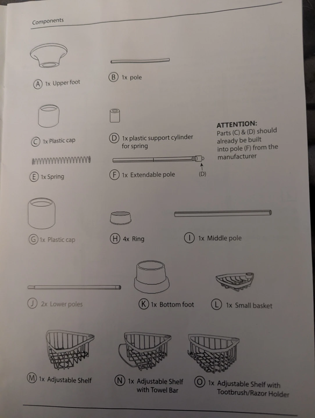 Free Sort Wise Shower Caddy *read description* - photo 5