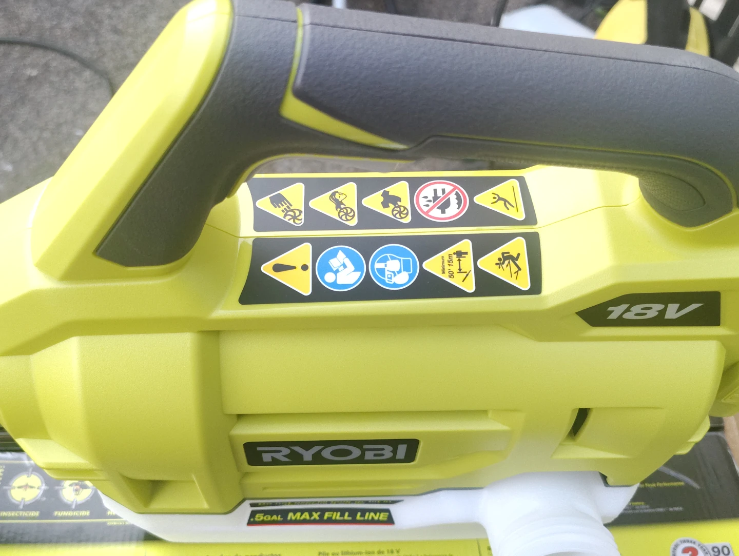 Ryobi 18V ONE+ Cordless Chemical Sprayer/Fogger - photo 2