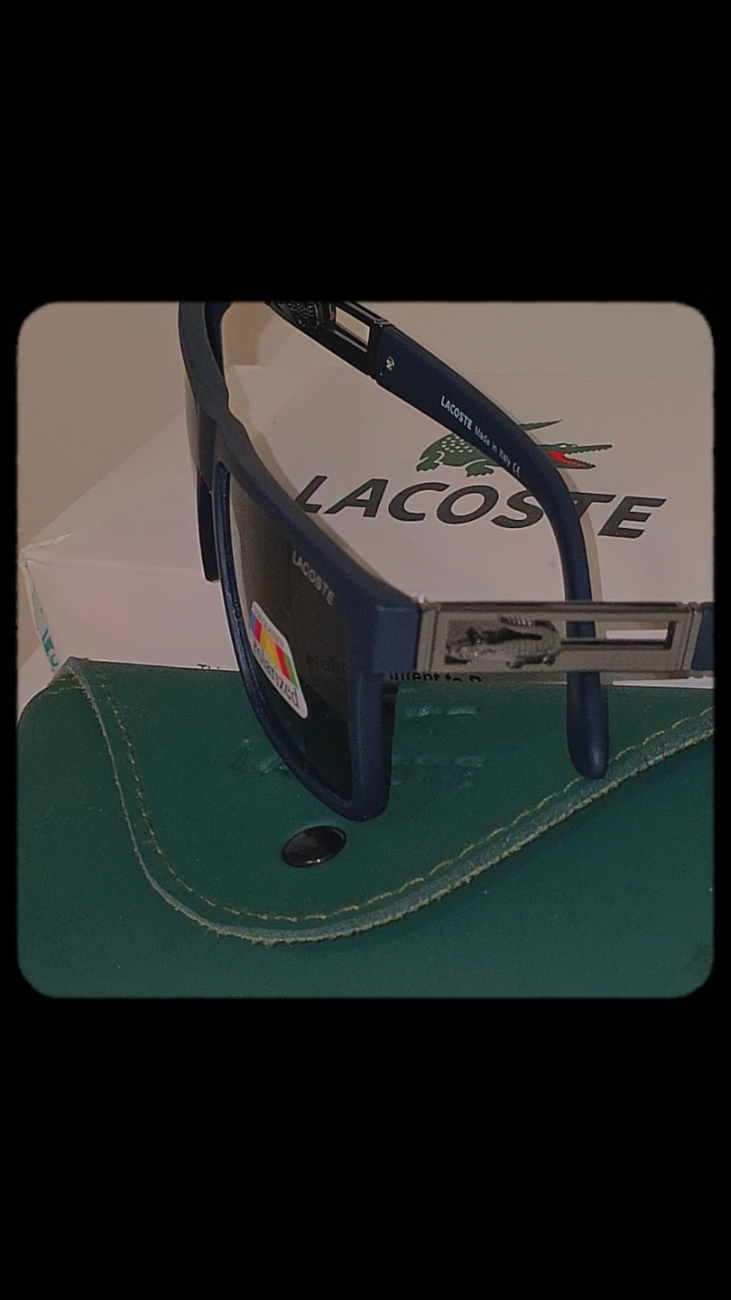 Brand new ​🐊 Lacoste Sunglasses with Original Box & Case - photo 5