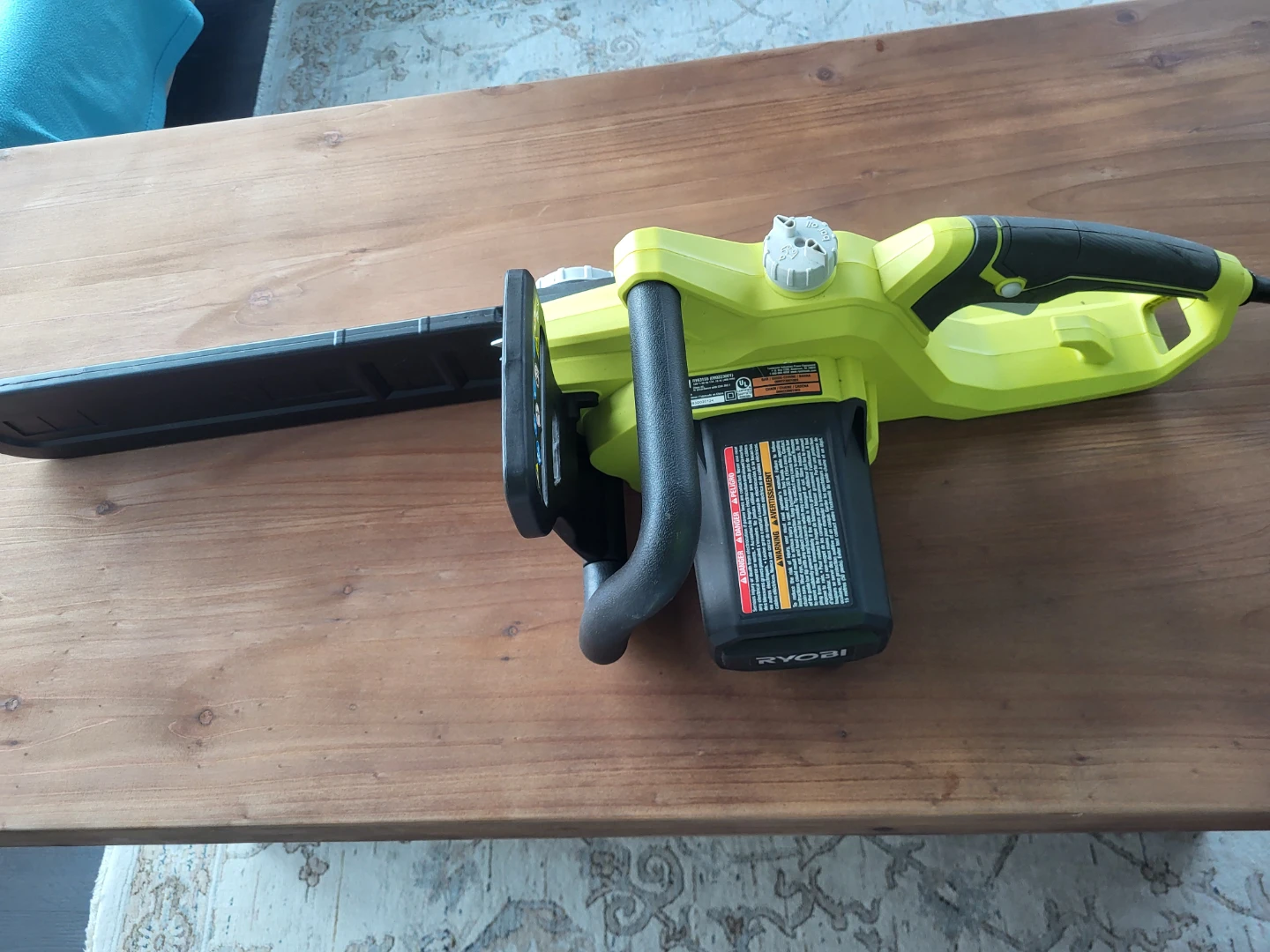 NEW Ryobi 16" Electric Chainsaw (Corded) – Never Used – $145