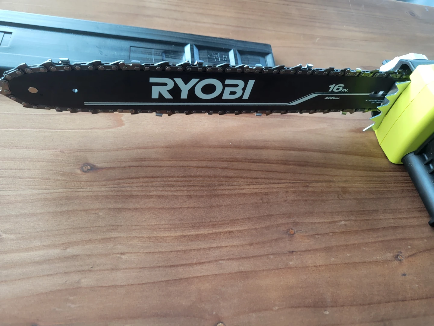 NEW Ryobi 16" Electric Chainsaw (Corded) – Never Used – $145 - photo 2