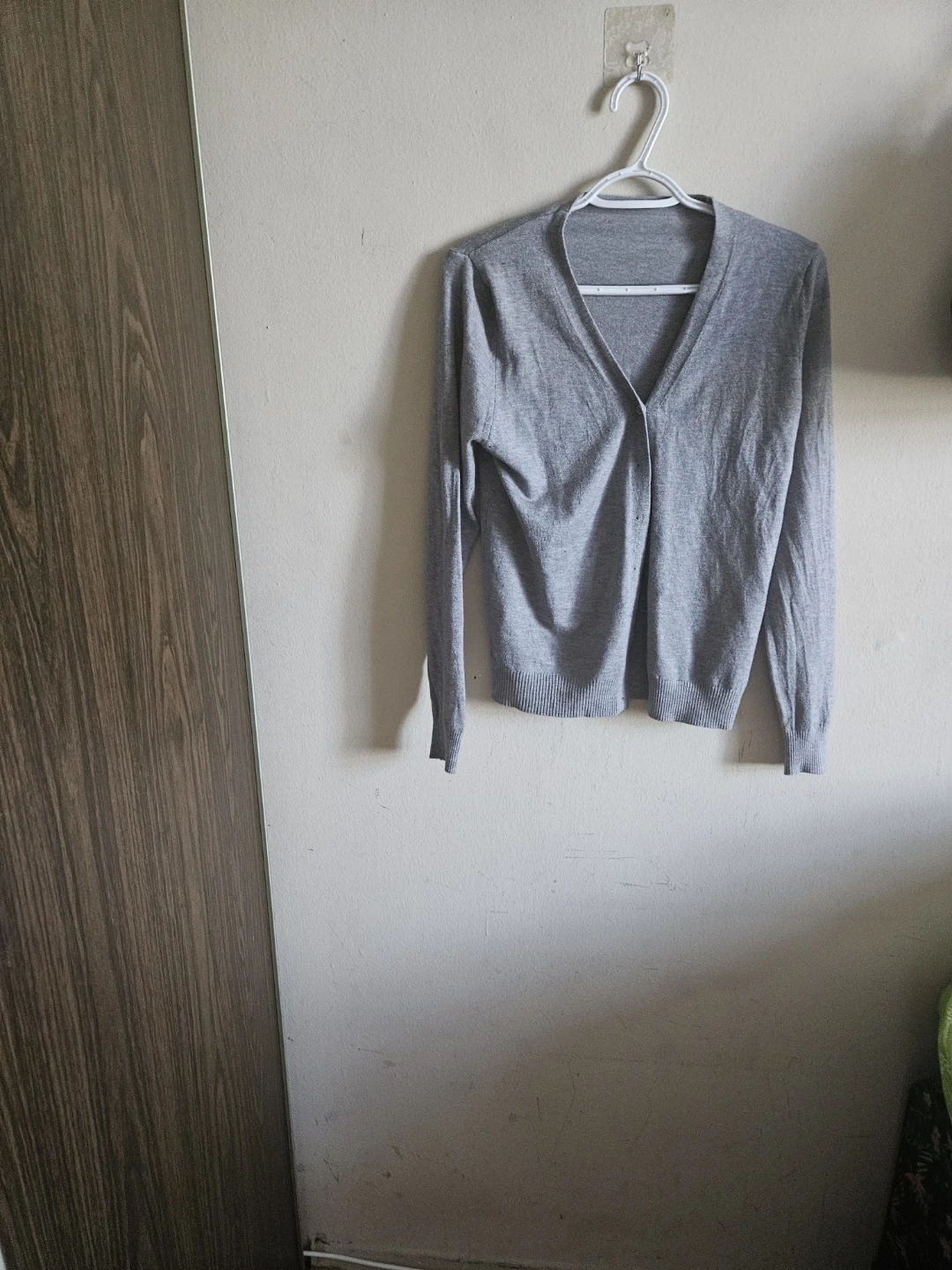 Grey Button-Up Cardigan - photo 2
