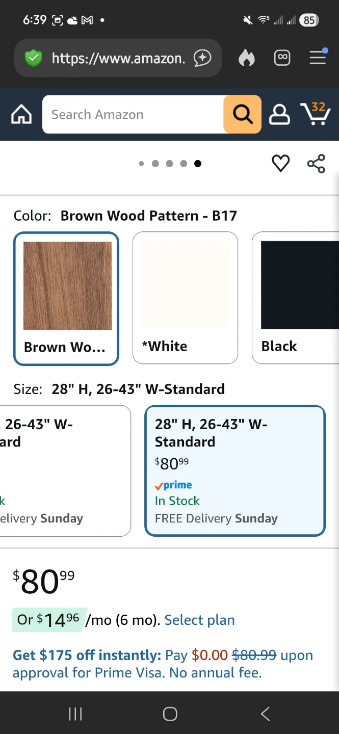Babelio Retractable Baby Gate - Brown Wood Pattern - photo 3