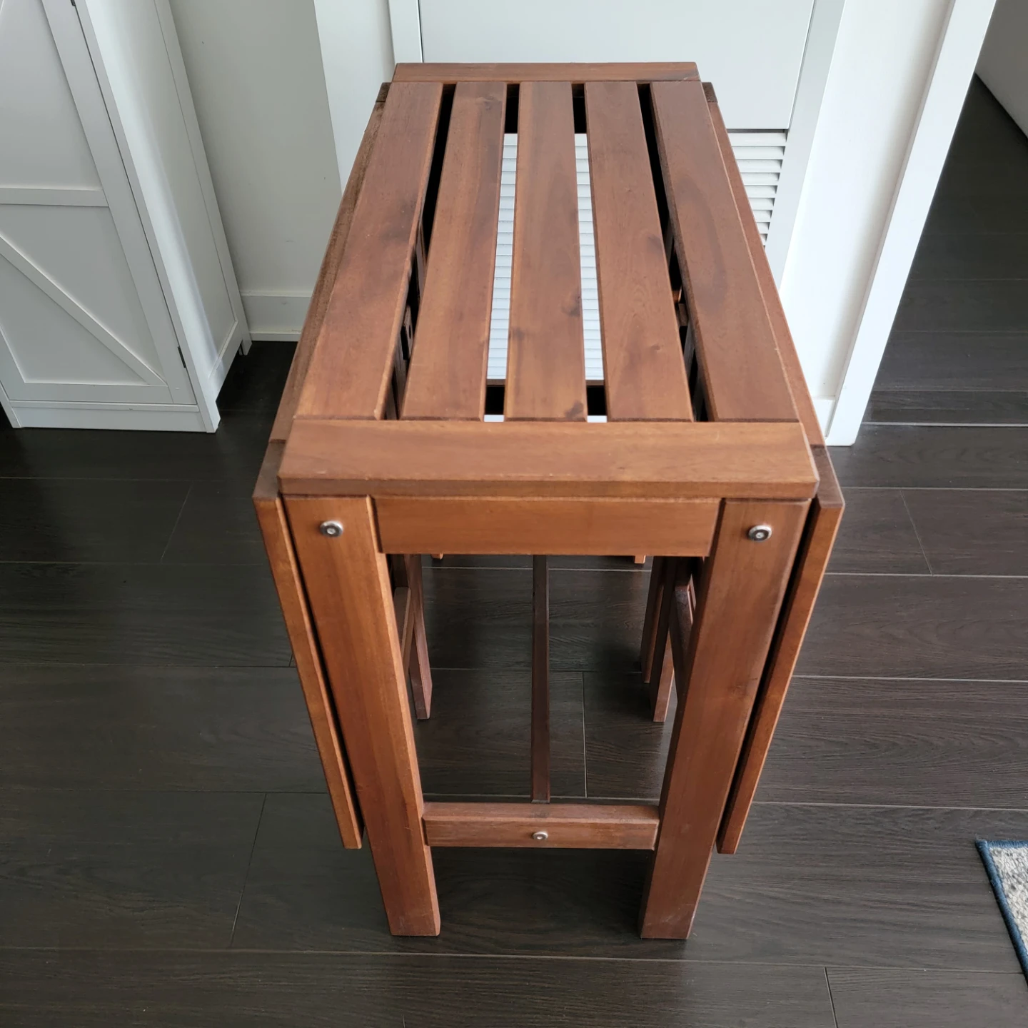 Wooden Drop Leaf Table - photo 2
