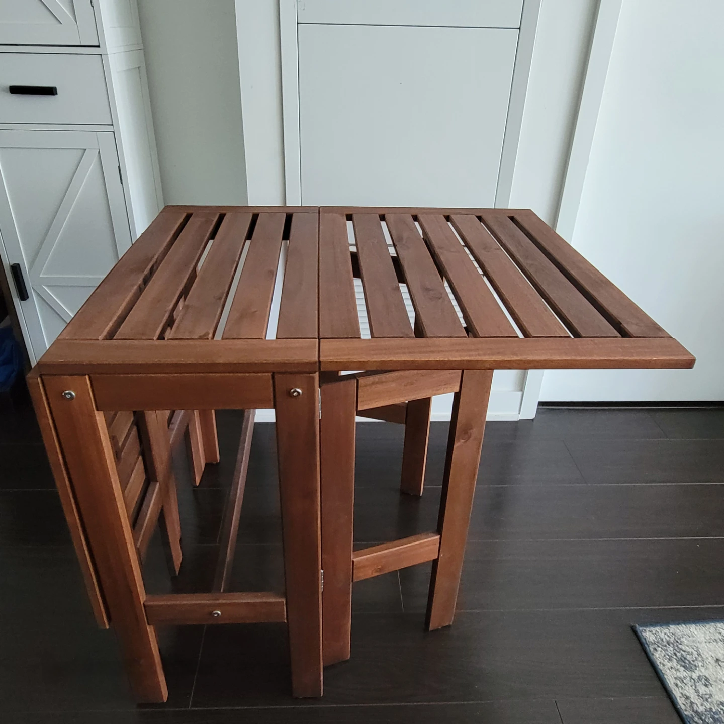 Wooden Drop Leaf Table - photo 3