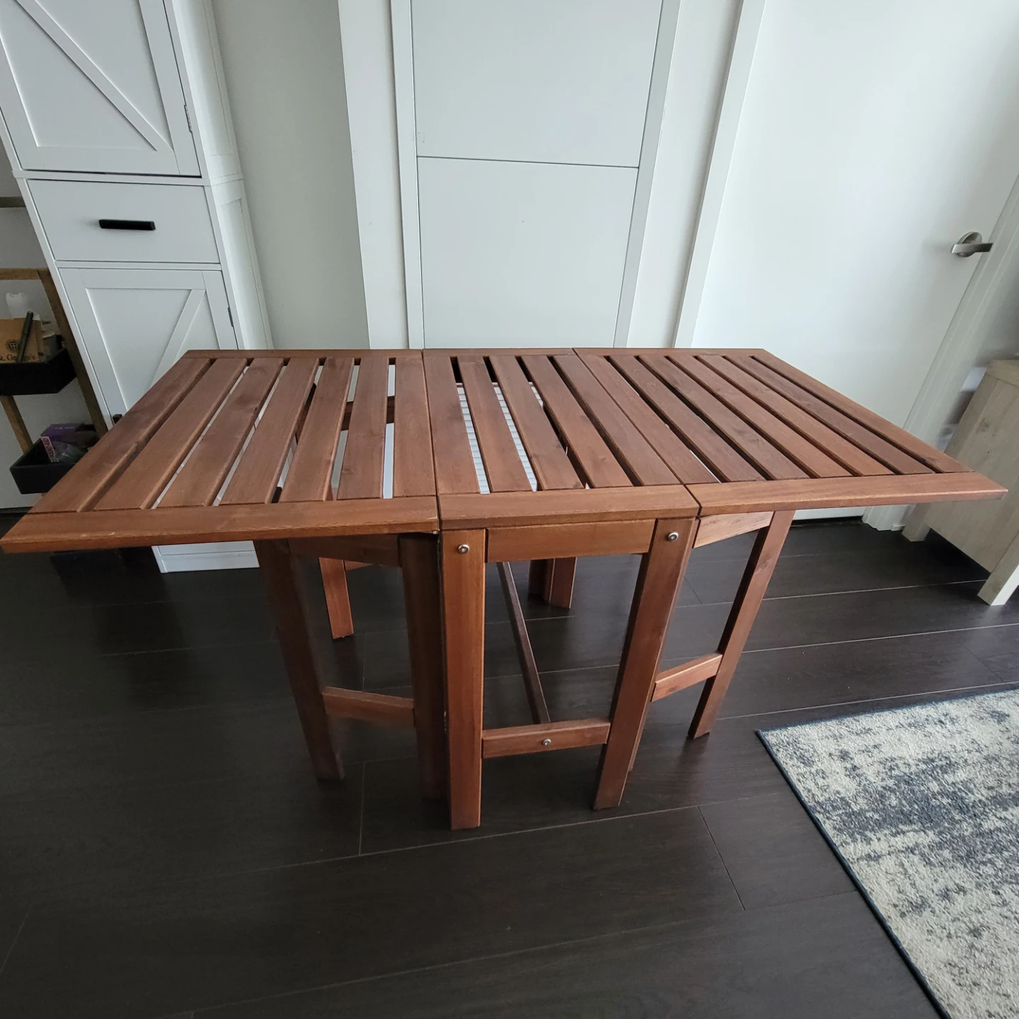 Wooden Drop Leaf Table