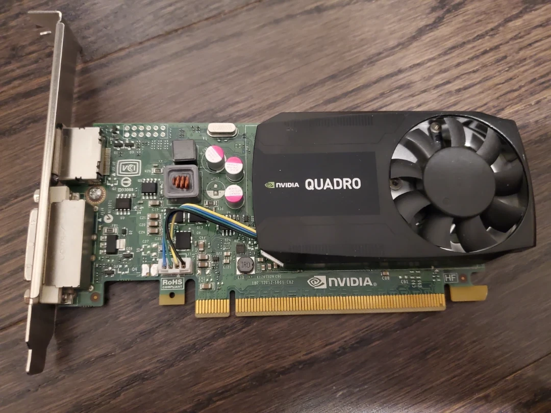 NVIDIA Quadro K620 Graphics Card - For parts (Artefacting)