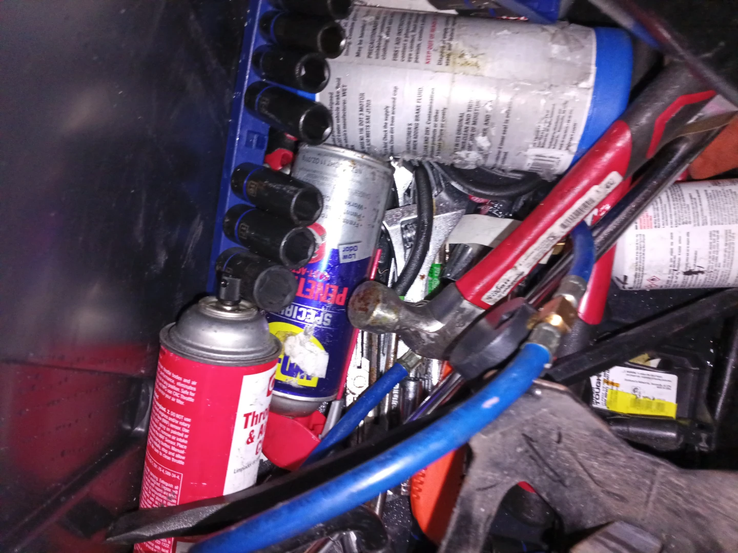 Mixed Lot of Automotive and Household Fluids and Tools - photo 3