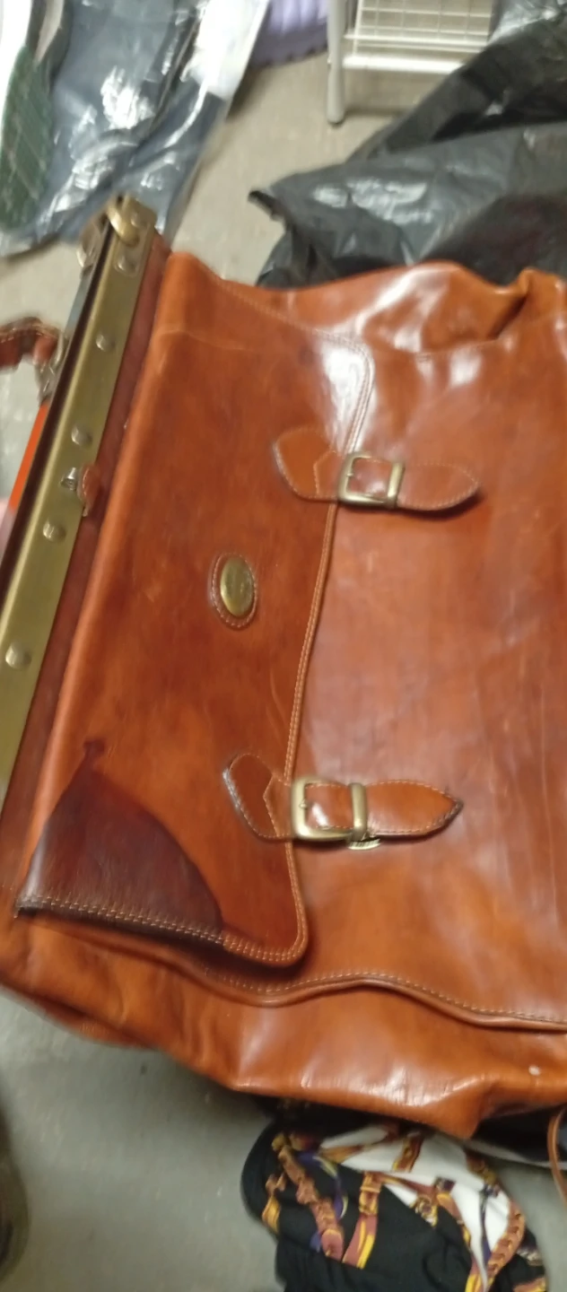 Robe di Firenze Leather Satchel Bag - photo 2