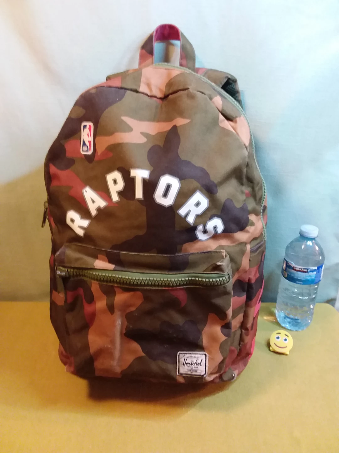 🎒 ➡️ Herschel NBA Toronto Raptors 🦖 Camo Backpack 🎒