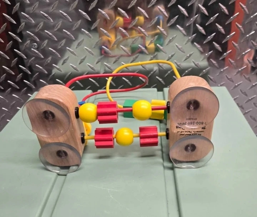 Melissa & Doug Wooden Bead Maze - Toddler High Chair Toy - photo 3