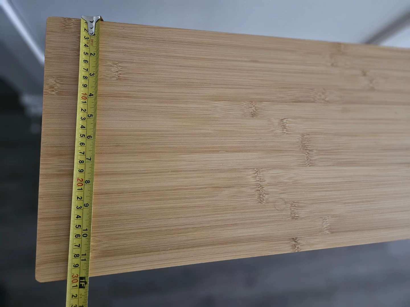 Bamboo Storage Cabinet with Shelves - photo 3