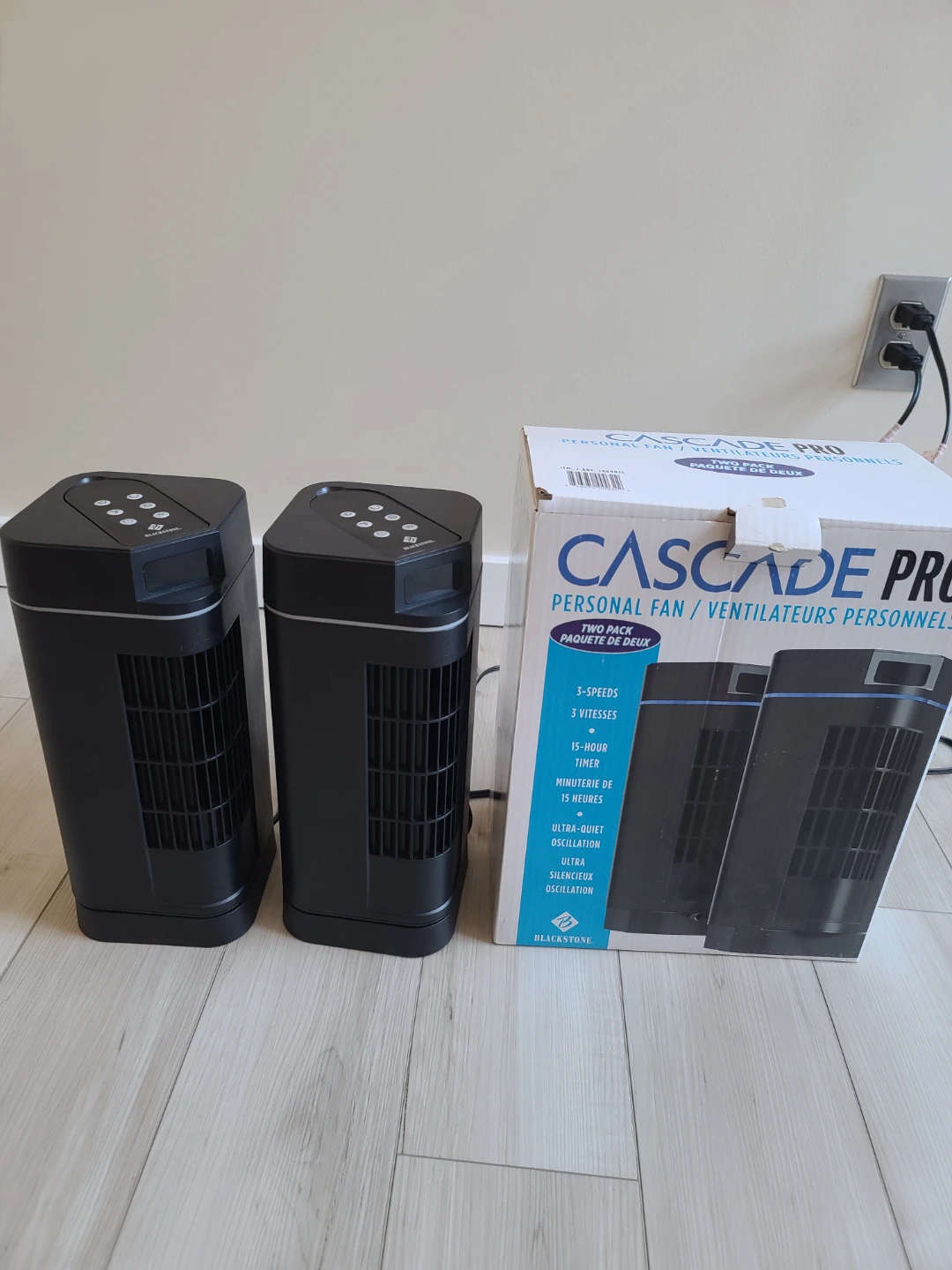 Blackstone Cascade Pro Personal Tower Fan with Remote - photo 2