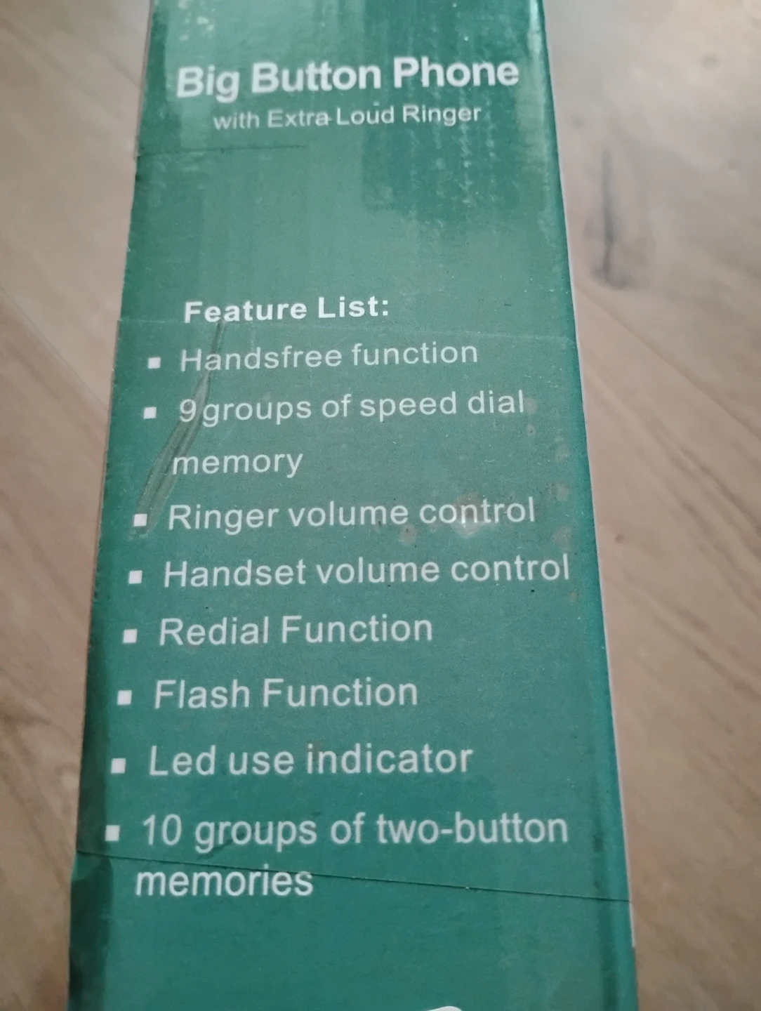 Big Button Phone with Extra Loud Ringer - photo 4