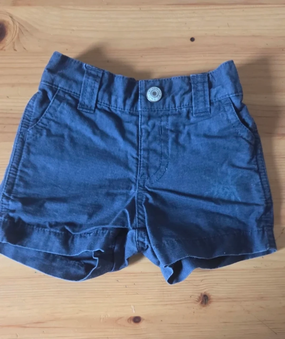 Children's Shorts - Navy Blue & Grey 3M