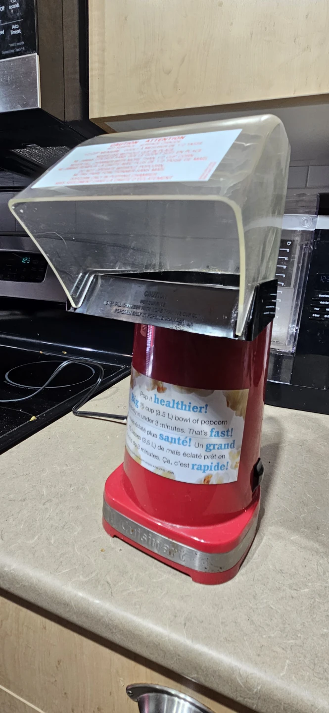Cuisinart Red Popcorn Maker
