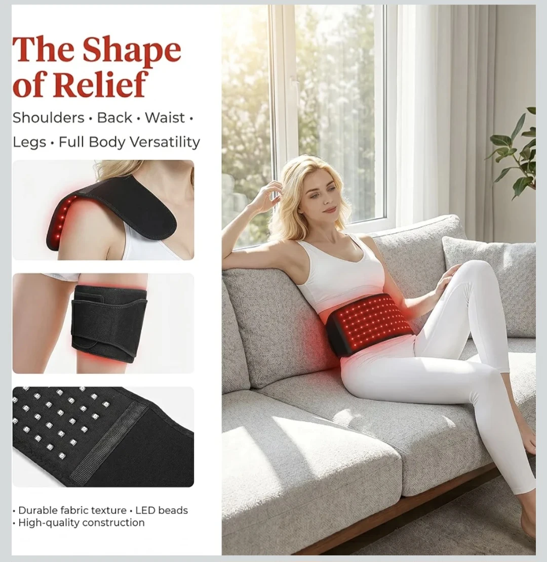 Red Light Therapy Belt for Pain Relief - photo 2