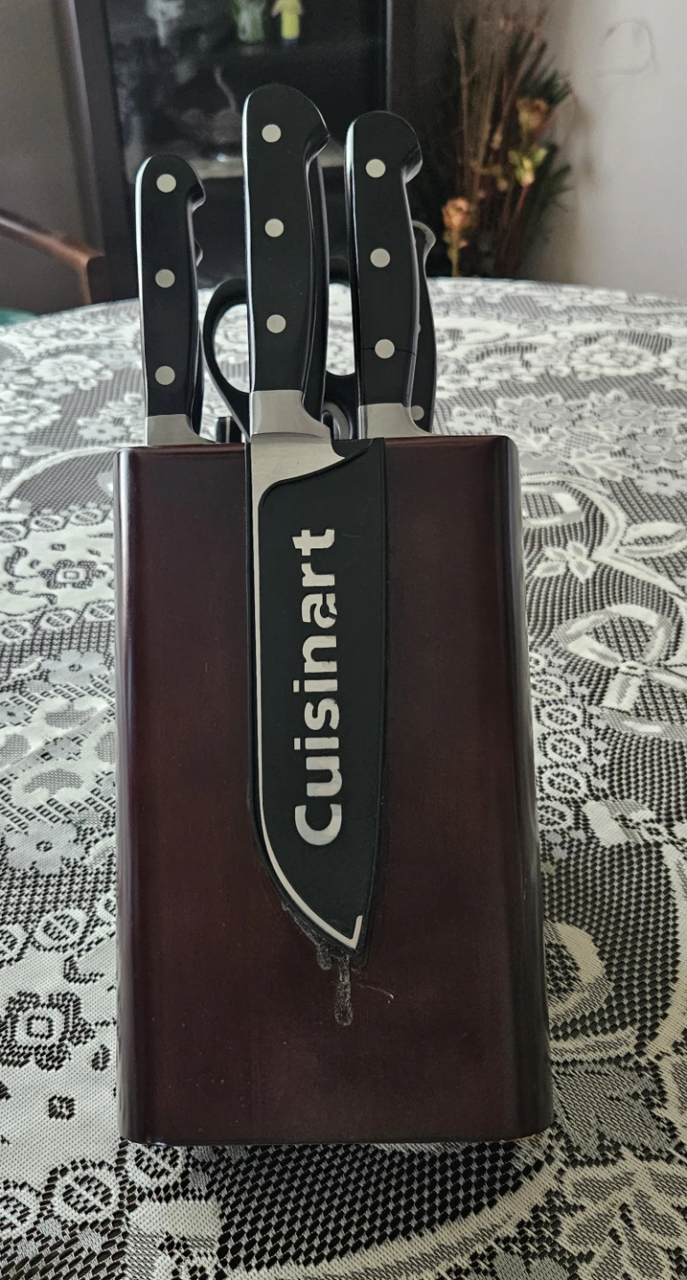 Cuisinart Knife Block Set with Kitchen Shears - photo 2