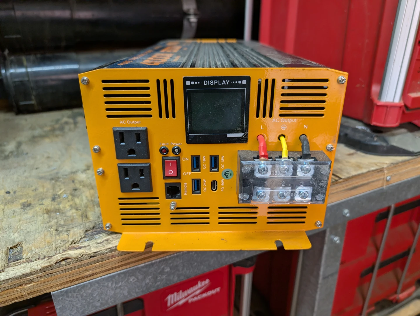 Pure Sine Wave Inverter 4000W Continuous 8000W Peak Power