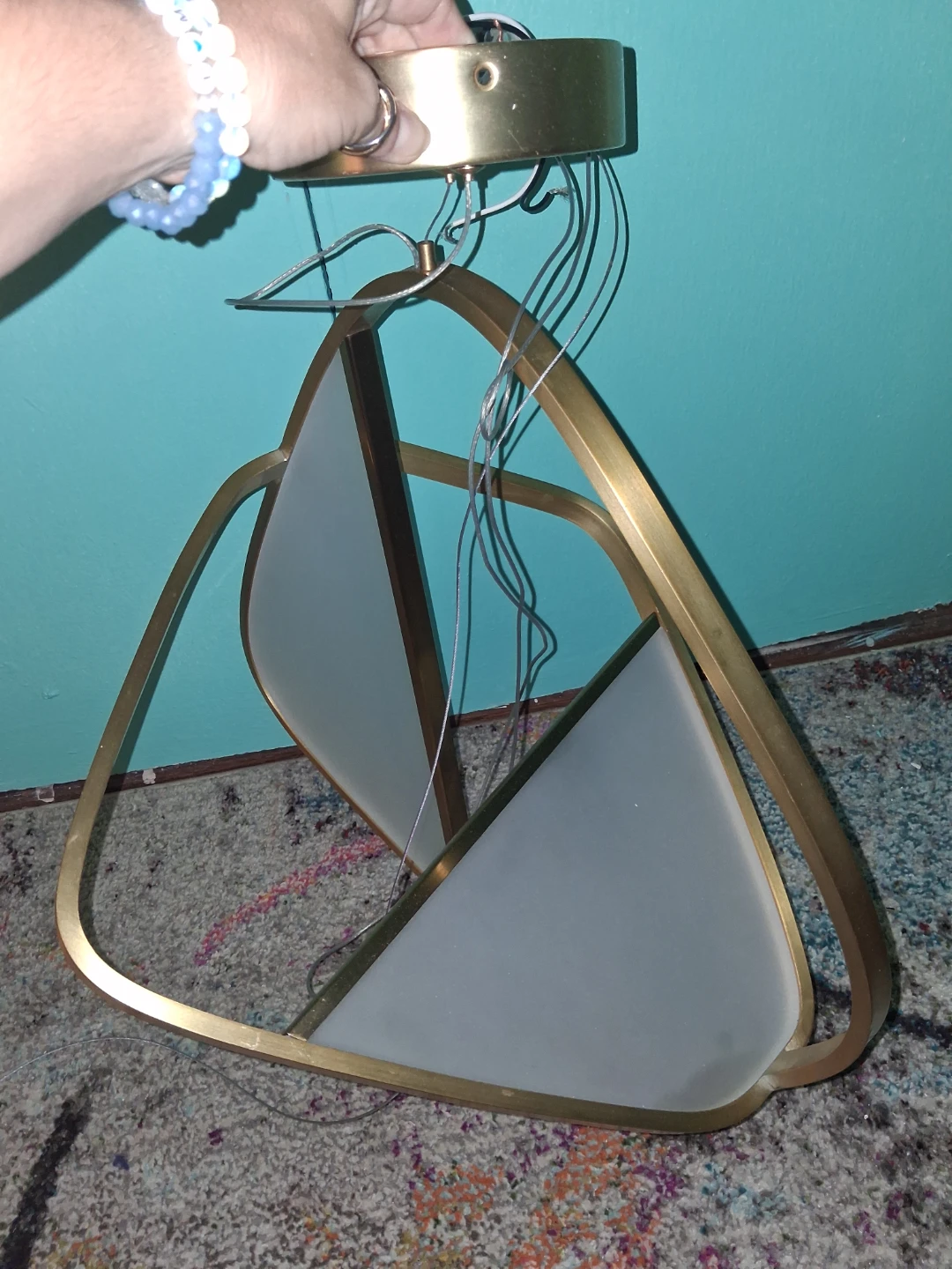 West Elm Chandelier - photo 2