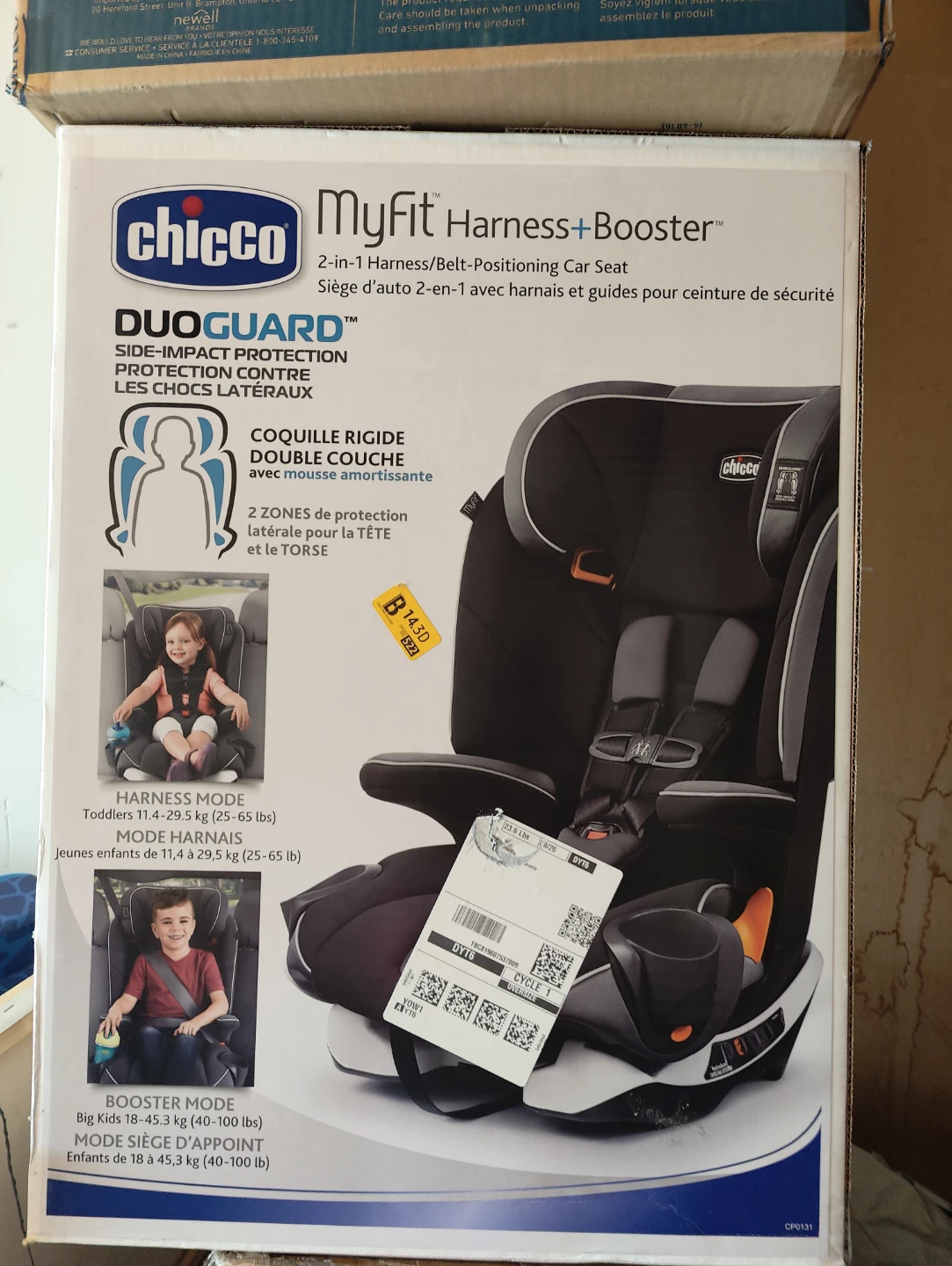 Chicco MyFit Harness+Booster Car Seat