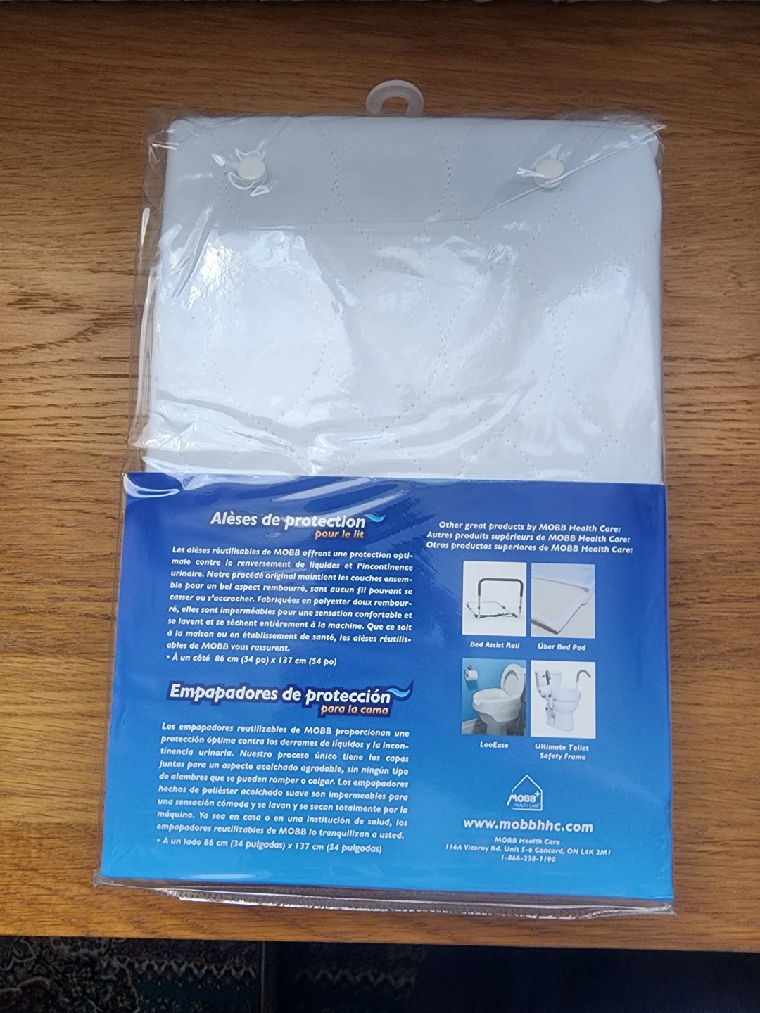MOBB Healthcare Bed Protector Pads Single Sided 34" X 54"
